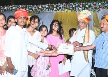 कृषि महाविद्यालय सुमेरपुर में ‘हरित्मा 2026’ का भव्य आयोजन,कैबिनेट मंत्री जोराराम कुमावत ने विद्यार्थियों को किया सम्मानित