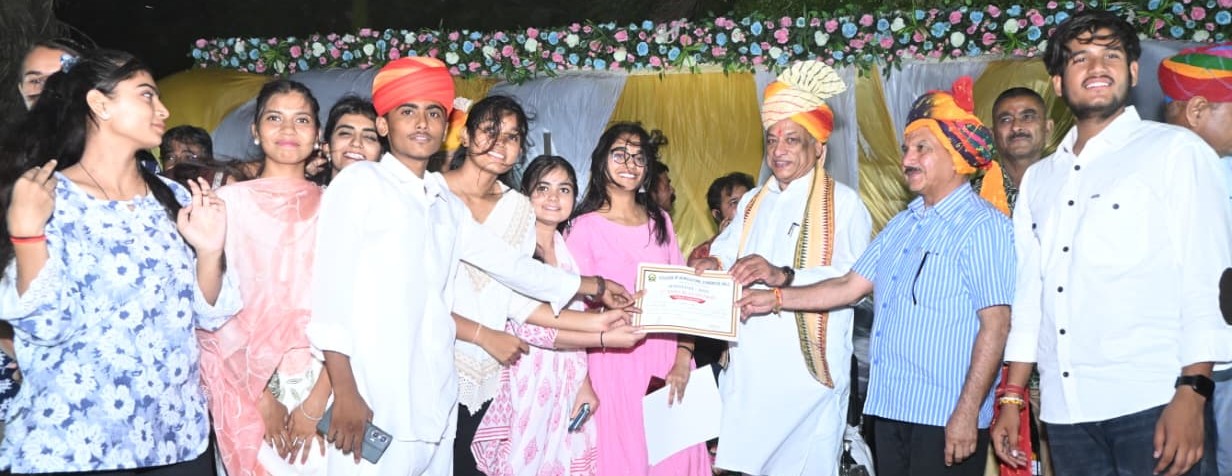 कृषि महाविद्यालय सुमेरपुर में ‘हरित्मा 2026’ का भव्य आयोजन,कैबिनेट मंत्री जोराराम कुमावत ने विद्यार्थियों को किया सम्मानित