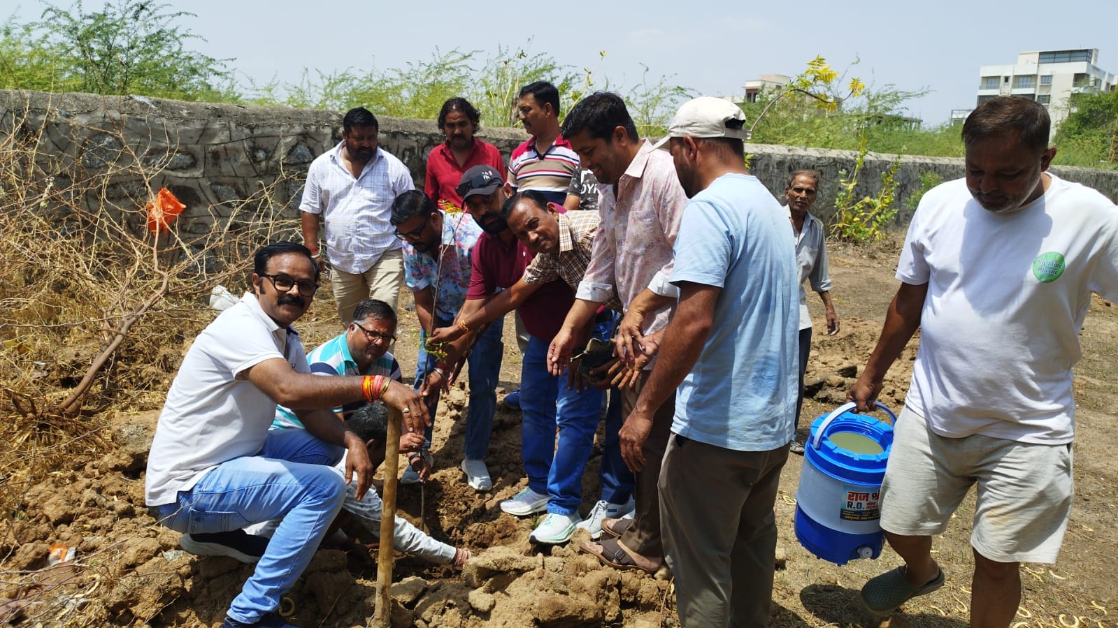 बाली उपखण्ड के फालना में BJP द्वारा सेवा पखवाडा कार्यक्रम के तहत खुडाला फालना मंडल ने लगाए वृक्ष