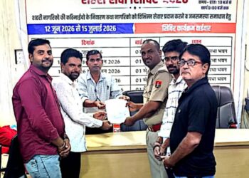तखतगढ-शहरी सेवा शिविर मे लाभार्थियों को किया लाभान्वित