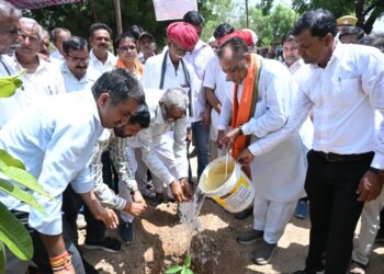 कैबिनेट मंत्री जोराराम कुमावत ने किया सहकारी गोदाम का लोकार्पण