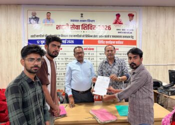 शहरी सेवा शिविर मे लाभार्थियों को किया लाभान्वित