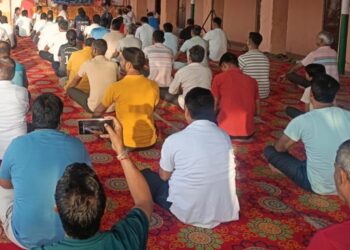 रानी मे 12वाँ अंतर्राष्ट्रीय योग दिवस ब्लॉक स्तरीय कार्यक्रम आयोजित