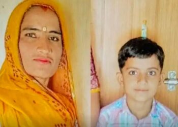 सेल्फी लेते समय पैर फिसलने से मां-बेटे डिग्गी में डूबे: JCB से दीवार तोड़कर निकाला गया शव, 3 दिन पहले पीहर आई थी