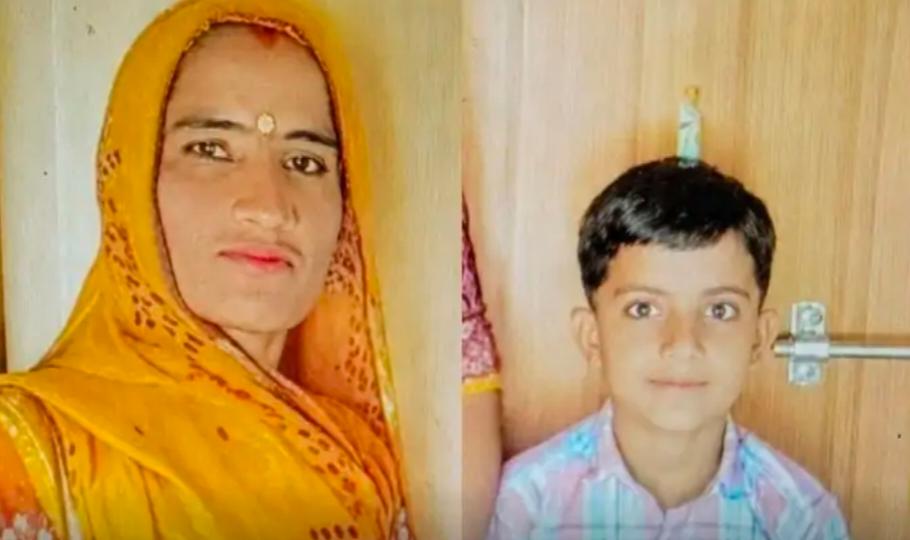 सेल्फी लेते समय पैर फिसलने से मां-बेटे डिग्गी में डूबे: JCB से दीवार तोड़कर निकाला गया शव, 3 दिन पहले पीहर आई थी