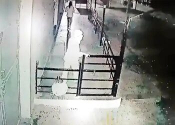 काछोली में दुकान का शटर तोड़ने की कोशिश