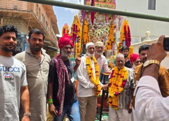 तखतगढ़ में मोहर्रम पर्व पर ताजिया जुलूस शांतिपूर्ण एवं श्रद्धापूर्वक धूमधाम से निकाला