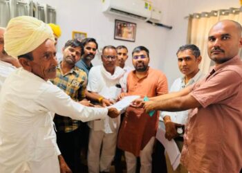 गौशाला को दान की 7 बीघा भूमिः वाड़ा गांव में करीब 2 करोड़ की भूमि गौशाला के नाम समर्पित