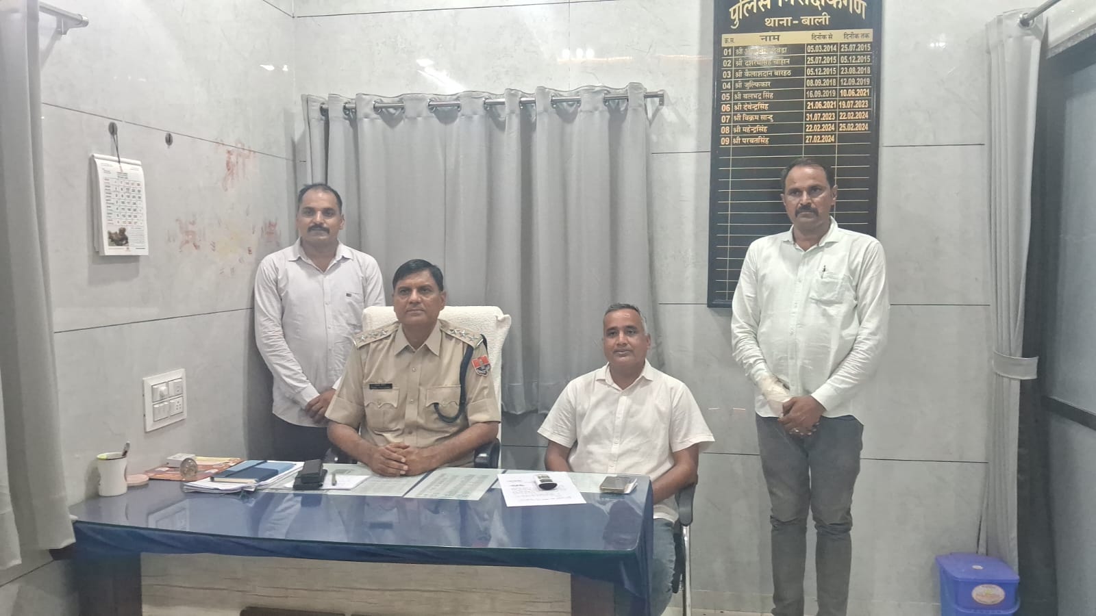 बाली-मिरगेश्वर की महिला से लूट के आरोपी गिरफ्तार, बाली विधायक राणावत व मिरगेश्वर सरपंच चौहान ने पुलिस कार्यवाही की की सराहना