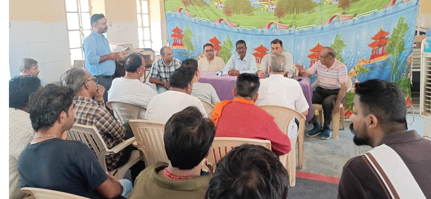 रानी अस्पताल में शिकायतों एवं सुझावों को लेकर भाजपा की बैठक आयोजित