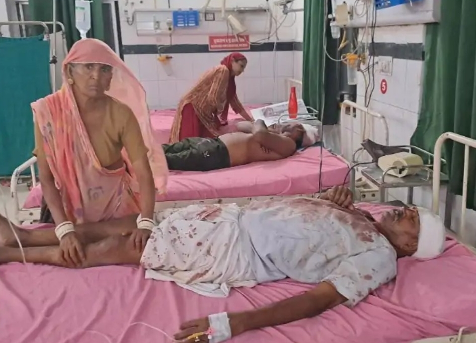 पाली-शादी में डीजे पार्टी के दौरान मारपीट, तीन घायलः बच्चों में कहासूनी से शुरू हुआ विवाद, हॉस्पिटल में भर्ती