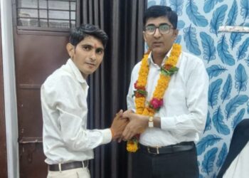 अपर एवं जिला न्यायाधीश पुनाराम गोदारा का भव्य स्वागत