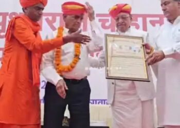 पृथ्वीराज चौहान जयंती पर शैतानसिंह सोनीगरा का हुआ सम्मान