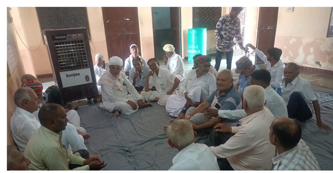 रानी में चतुः सम्प्रदाय वैष्णव समाज के बड़ा फूलमंडल की बैठक आयोजित
