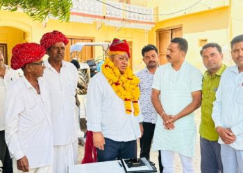 बीजापुर ग्राम में विधायक राणावत ने की जनसुनवाई, ग्रामीणों की समस्याओं को हाथों हाथ निपटाया