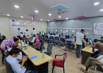 तखतगढ-एसडीएम ने किया शहरी सेवा शिविर कि निरिक्षण,लाभार्थियों को किया लाभान्वित