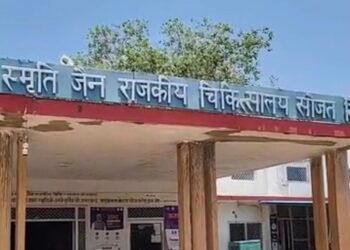 पाली-पट्टी से गिरा मजदूर, मौतः पट्टी पर सो रहा था, करवट बदलते समय गिरा, सिर में आई गंभीर चोट