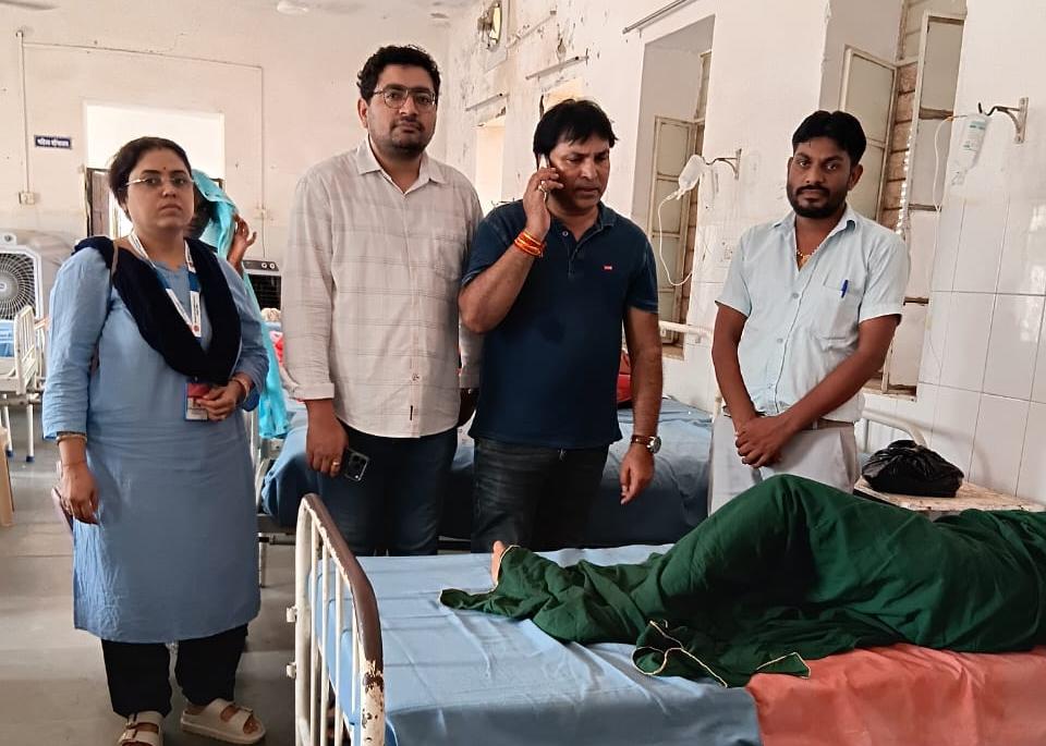 बेडा से गर्भवती आदिवासी महिला को हाई रिस्क में किया रैफर, बाली में सुरक्षित हुई डिलेवरी