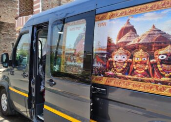 जगन्नाथ पुरी से शाम 4 बजे तखतगढ़ पहुचेगा जगन्नाथ जी की रथ यात्रा,नगर प्रवेश के बाद मुख्य बाजार होते हुए चकी गली श्री राधा माधव माधुरीय धाम पहुंचेगी