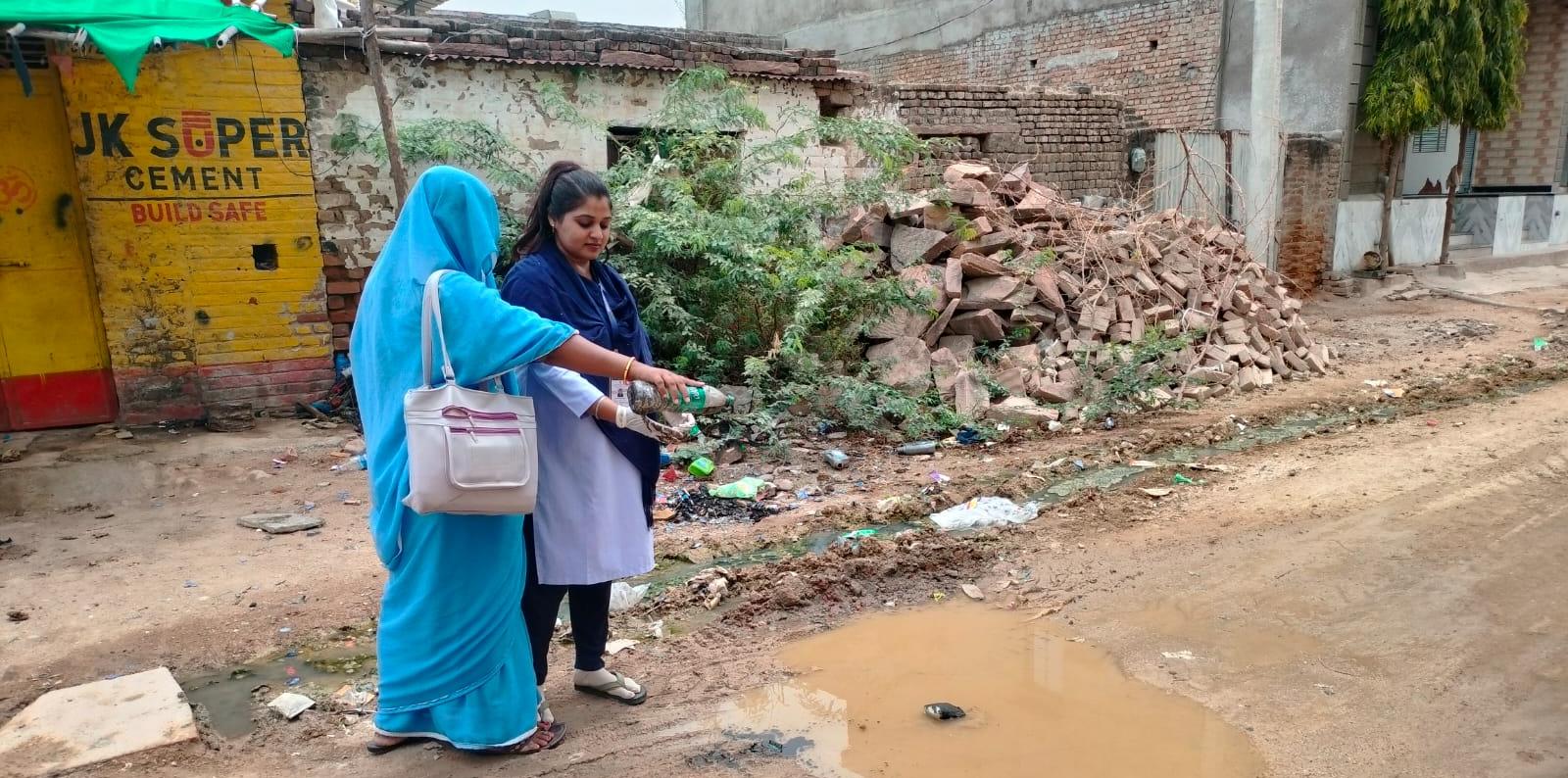 सुमेरपुर-मरुधरा ऐप आधारित सर्वे के साथ सुमेरपुर ब्लॉक में व्यापक स्तर पर चलाया गया एंटी लार्वा अभियान