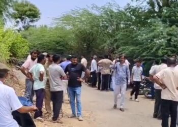 सलोदरिया के युवक का शव खेत में मिला, 500 मीटर दूर पड़ी थी बाइक, पुलिस हर पहलू से कर रही जांच