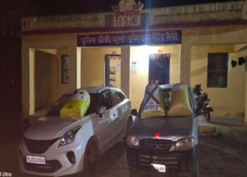 रोहिडा-कार से अवैध डोडा पोस्त बरामद व एस्कार्ट करती वाहन भी जब्त,04 गिरफ्तार