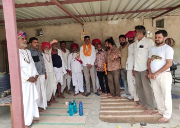 जेल&nbsp; से रिहा होकर बिसलपूर पहुचे शंकर भाई कोलीवाड़ा, DNT समाज ने किय्या स्वागत