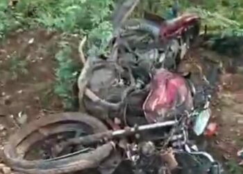 पाली-बेकाबू कार ने बाइक को मारी टक्करः पैर में चोट, शादी में जा रहा था; हायर सेंटर रेफर