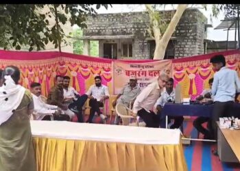 नाना में विश्व हिंदू परिषद व बजरंग दल का निशुल्क मैडिकल कैंप आयोजित