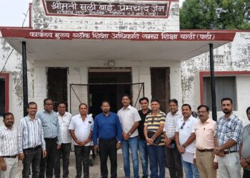 बाली अखिल भारतीय राष्ट्रीय शैक्षिक महासंघ पदाधिकारियो ने शिक्षक समस्याओं के संदर्भ में वार्ता की