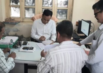 तखतगढ मे विद्युत विभाग के सहायक अभियन्ता पद पर रोत ने संभाली बागडोर तो पंवार को दी भावभीनी विदाई