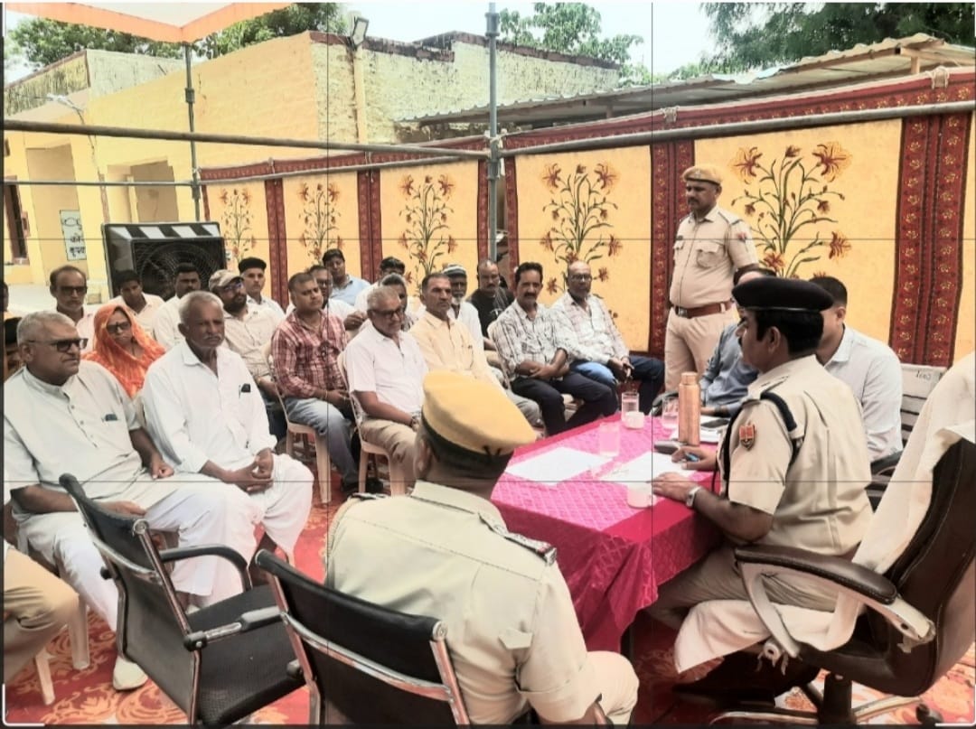 तखतगढ-आज के युग मे युवा संस्कारो से भटक कर नशे की लत मे विनाश और बढ रहा — एएसपी महेचा