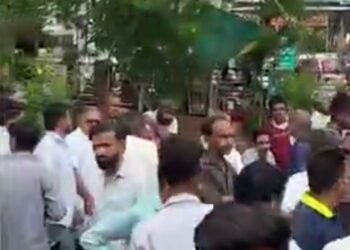 पाली-युवक की मौत, परिजनों का 7 घंटे हंगामा: शव रोककर संदिग्ध मौत का आरोप, सहमति बनने पर शव लेने पर माने