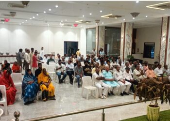 रानी में बीएसएफ राजस्थान फ्रंटियर के महानिरीक्षक एम. एल. गर्ग का भव्य सम्मान समारोह आयोजित
