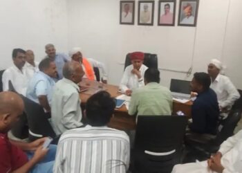 जवाई और कृष्णावती नदी में पानी पहुंचाने की तैयारी: सांसद की मौजूदगी में माही परियोजना पर बनी आगे की रणनीति