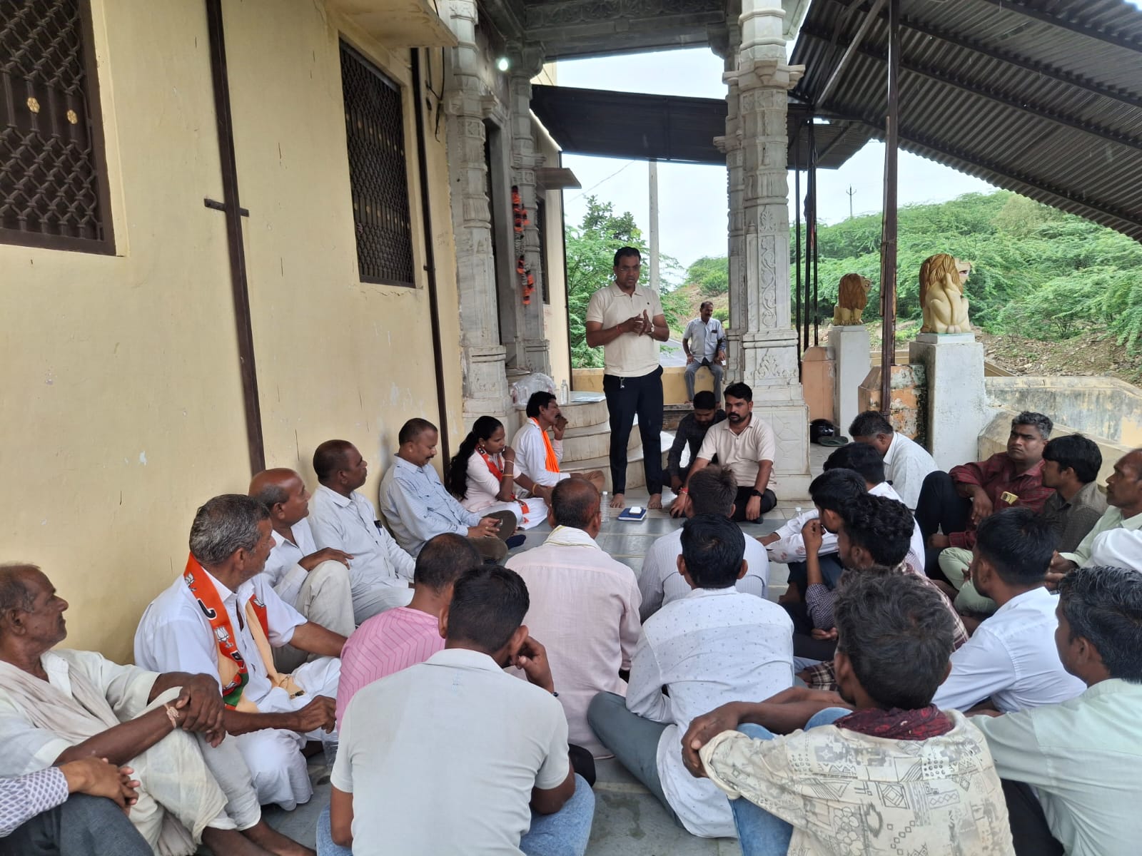 नाना भाजपा मंडल की बैठक खारड़ा में आयोजित, पंचायती राज चुनावो को लेकर बनाई रूपरेखा