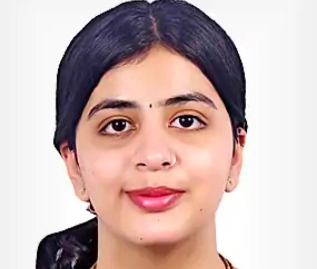 आईआईएसईआर में हर्षिता चौधरी का चयन