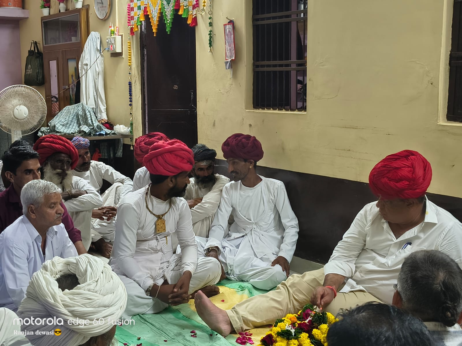 कोठार ग्राम में देवासी समाज व हीरागर समाज के सामाजिक कार्यक्रर्मो में सम्मलित हुए विधायक राणावत