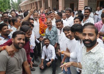 नाडोल व्यापार मण्डल के चुनाव सम्पन्न 2026 में प्रवीण माली विजयी