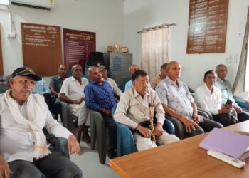वरिष्ठ नागरिक सेवा समिति बाली की मासिक बैठक संपन्न