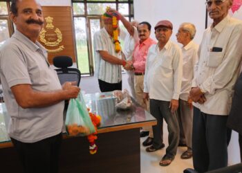 बाली अतिरिक्त पुलिस अधीक्षक बाली के पद पर किशोर सिंह चौहान ने कार्यग्रहण किया, चेनसिंह महेचा के सम्मानित होने ओर ट्रांसफर पर स्वागत कर दी विदाई