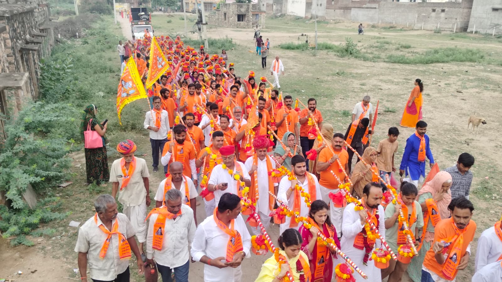 कोसेलाव में भुतेशवर महादेव मंदिर निकाली भव्य कावड़ यात्रा