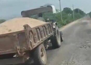 ट्रैक्टर में अवैध बजरी, ड्राइवर गिरफ्तारः कैलाश नगर पुलिस ने बुडेरी प्याऊ के पास की कार्रवाई
