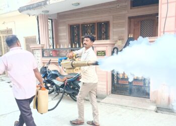 रानी नगर पालिका ने शुरू किया फॉगिंग अभियान, मच्छरों से राहत दिलाने की पहल
