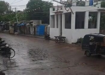 पाली में दोपहर बाद रुक-रुककर, जैतारण में जोरदार बरसातः लोगों को उमस और गर्मी से राहत मिली, ठंडी हवाओं का दौर जारी; 32 डिग्री तापमान दर्ज