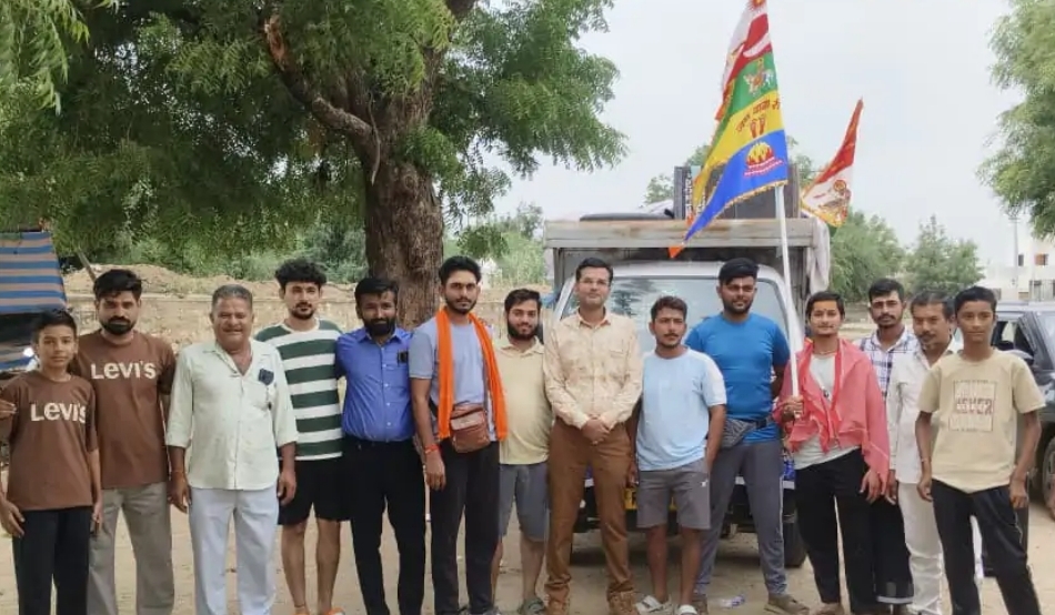 भूतगांव से तृतीय बाबा रामदेव पैदल संघ रवानाः ‘जय बाबे री’ के जयकारों से गूंजा भक्तिमय माहौल