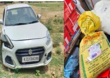 पाली पुलिस ने दो कार से 90.800 कि.ग्राम डोडा पोस्त बरामद, दो मुलजिम गिरफ्तार