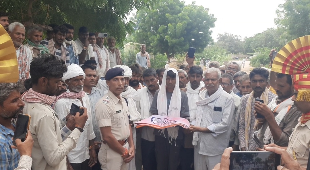 आहोर,पावटा-सेवानिवृत्ति से महज 25 दिन पहले संसार से विदा हुए SSB के ASI छोगाराम मीणा