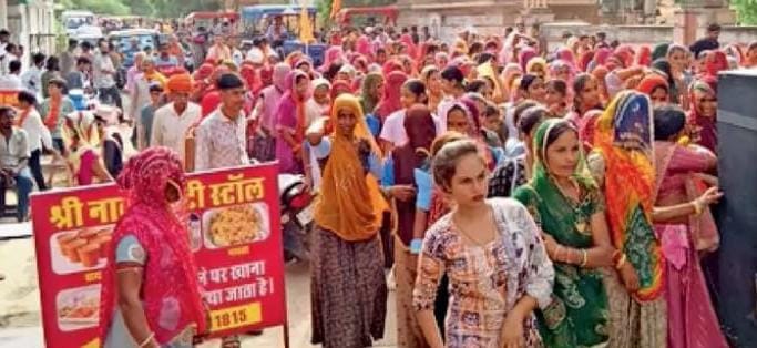 बिसलपूर से कांबेश्वर के दर्शनों को पैदल संघ रवाना, जगह जगह हुआ स्वागत