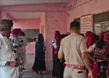 आहोर में 69.64 प्रतिशत मतदानः वोटिंग का समय समाप्त, कांग्रेस प्रत्याशी ने बूथ में नहीं जाने देने का आरोप लगाया